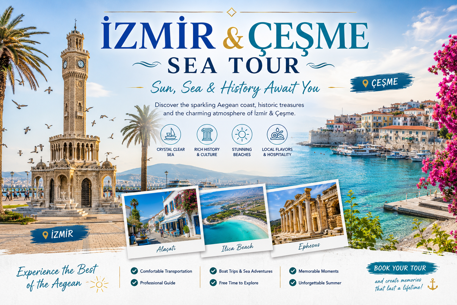 İzmir & Çeşme Sea Tour