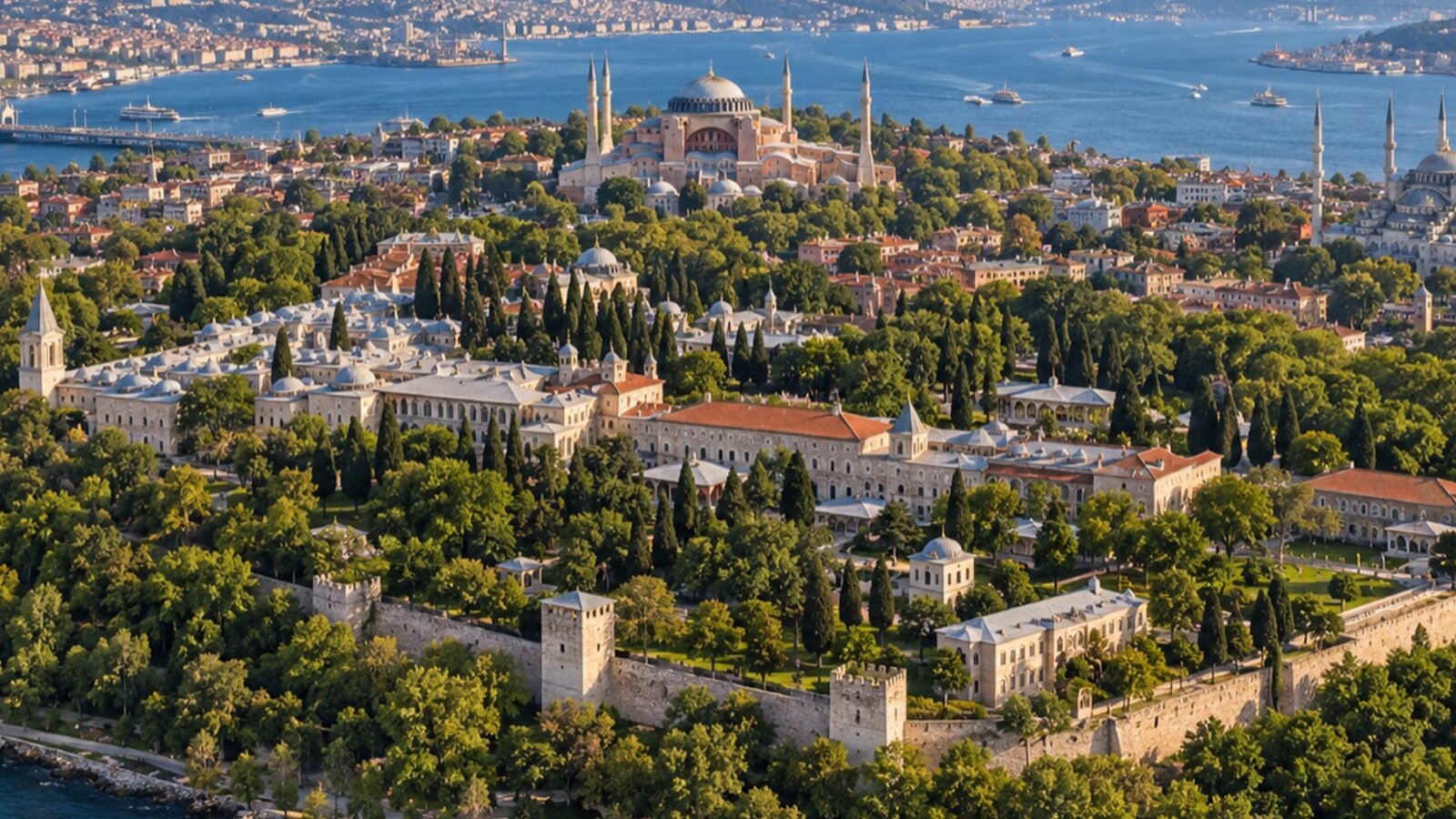 Topkapı Palace, Harem, Byzantine & Ottoman Traces